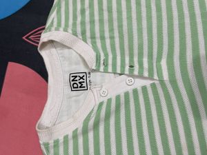 Striped boys buttoned tshirt dnmx
