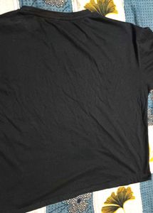 Black Oversized Tshirt For Women