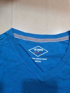 Lee Cooper Blue T-Shirt