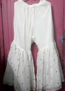 Sharara And Frock With Dupatta