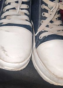Denim Sneakers Shoes (Shoe)Blue