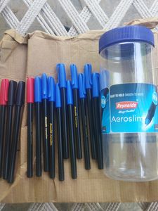 Reynolds Aeroslim Ball Point Pens (Pack Of 15)