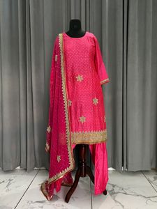 Ethnic Kurta &amp;Salwar With Dupatta