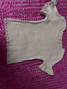 Cute Ribbed Crop Top