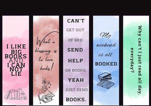 Classic Bookmark For Book Lovers