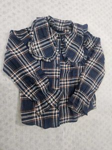 Plaid Shirt with Tank Top