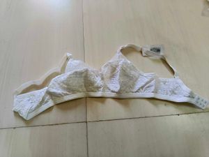 White Lace Bra Set