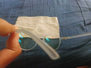 Blue cut lens glasses