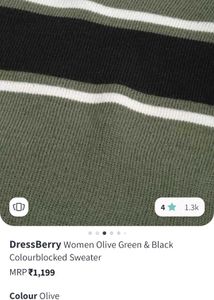 DressBerry Olive SWEATSHIRT