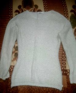 White Knit Sweater