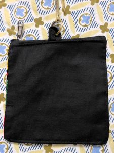 Elephant Embroidered Coin Pouch