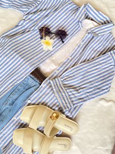 Stylish White Flats