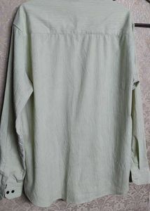 Light Green Striped Shirt