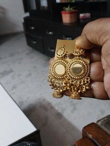 Beautiful Earings Jhumka Gold Plated
