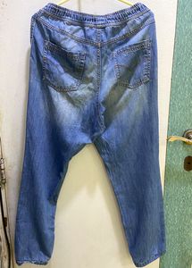 Unisex High waist Blue joggers