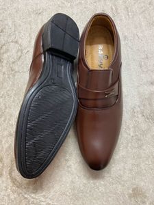 Brown Formal Shoes Size 8