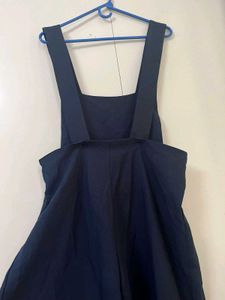 Navy Blue Overalls Jumpsuit