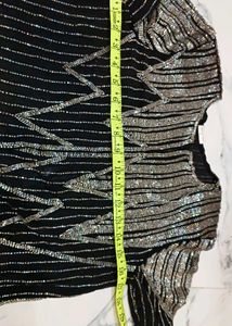 Stylish Sequin Embellished Jacket