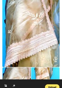 Elegant Embroidered Saree