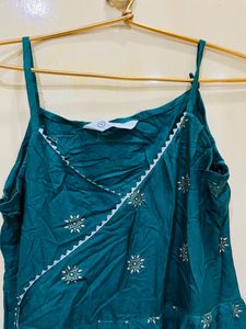 Green Dress For Mehendi