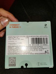 Ambrane tangle-free Usb To Lightning Cable
