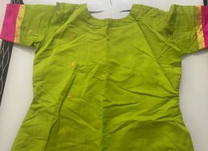 Combo Green And Rose Kurthi, Brown Anarkali