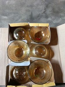 Set of 6 Glass Bowls