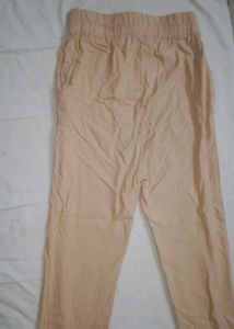 Casual Beige Pants