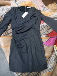 Chic Black korean Dress