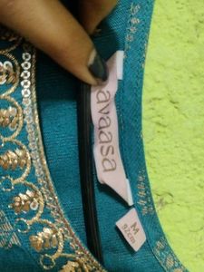 Avaasa Double Layer Ethnic Full Length Suit