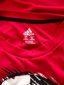 Red Adidas Graphic T-Shirt