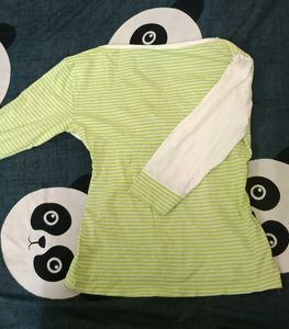 Fun Y2K front tie top