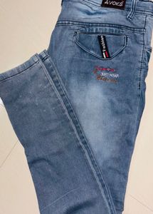 Stylish Blue Denim Jeans
