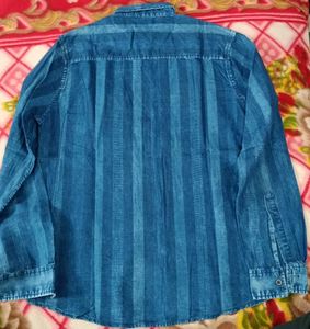Studio I Striped Denim Shirt