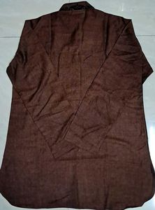 Pure Cotton Silk Embroidery Work Panjabi