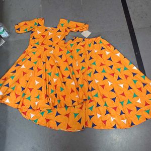 Full Gher Umbrella Palazzo Suit
