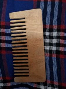 Wooden Hair Comb Set of 2