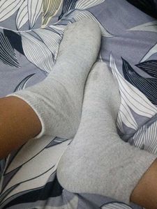 Grey Ankle Socks
