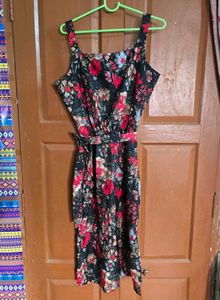 Floral Print Midi Sundress