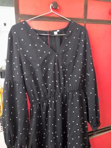Black Polka Dot Dress