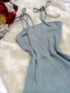 💠🔹Cute Blue Mini Bodycon Sundress🔹💠