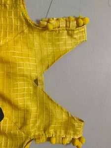 Yellow Ethnic Skirt with top