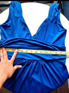 Elegant Blue Maxi Dress