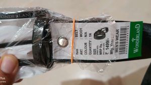 Wonderland New With Tag Belt Men