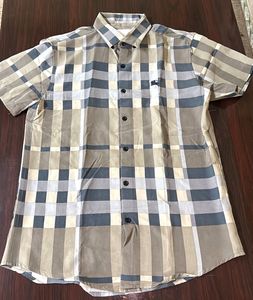 Burberry Short Sleeve Button Down