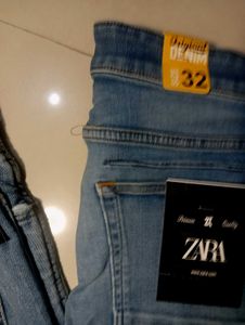 2 piece ZARA Denim Jeans