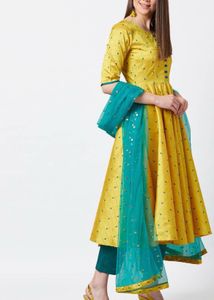 Panit yellow Kurta Set