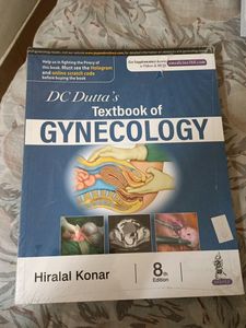 DC DUTTA&#39;S TEXTBOOK OF GYNECOLOGY , 8 TH EDITION, JAYPEE PUBLICATIONS