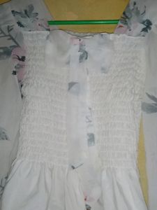 New White Korian Top