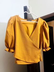 Mustard Classic Top